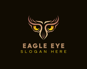 Owl Eyes Nocturnal logo design