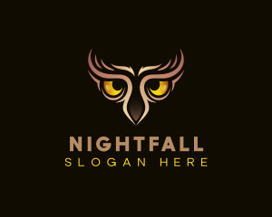 Nocturnal - Owl Eyes Nocturnal logo design