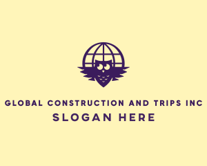 International Global Owl logo design