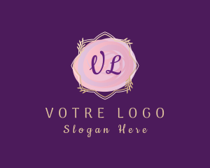 Watercolor Makeup Boutique Logo