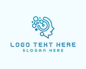 Artificial Intelligence - Robotics Artificial Intelligence logo design