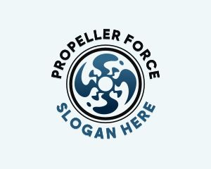 Propeller - Propeller Cooling Fan logo design