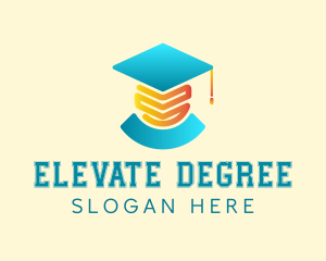 Graduation Scholar Degree logo design