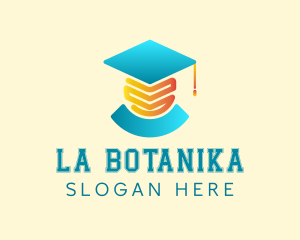 Learning - Graduation Scholar Degree logo design