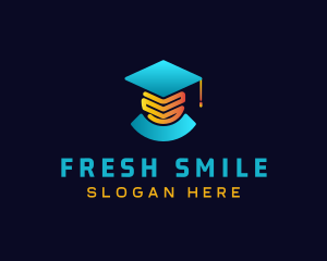 Graduation Cap Degree logo design