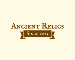 Artifact - Old Medieval Banner logo design