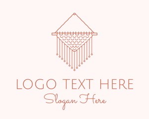 Weave - Macrame Woven Decoration logo design