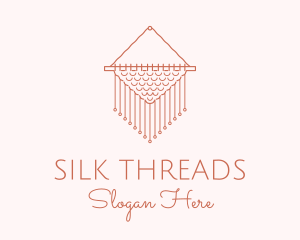 Macrame Woven Decoration logo design