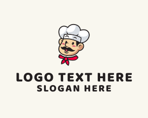 Pizzeria - Chef Hat Cooking logo design