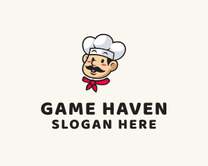 Chef Hat Cooking Logo