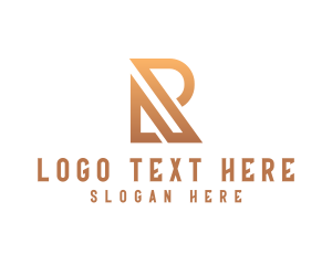 Roofing - Professional Luxury Letter R logo design