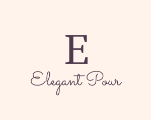 Elegant Feminine Lifestyle logo design