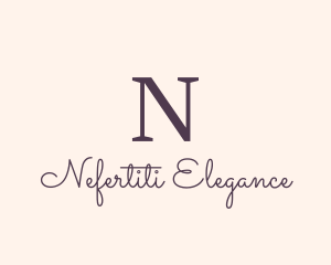 Elegant Feminine Lifestyle logo design