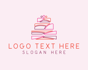 Confectionery - Wedding Cake Dessert logo design