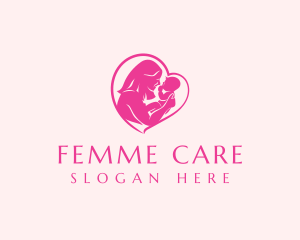 Gynecologist - Maternity Child Care logo design