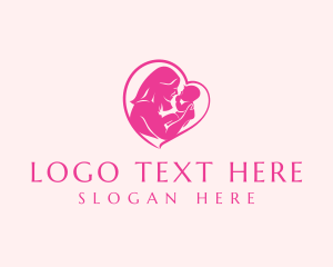Gynecologist - Maternity Child Care logo design