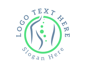 Physiotherapy - Physical Therapy Chiropractor logo design
