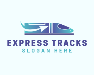 Express Train Shipment logo design