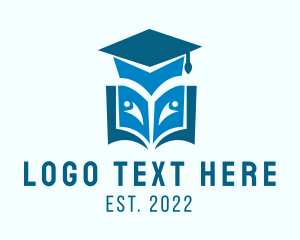 School - Blue School Academy logo design