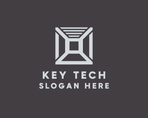 Generic Tech Cube logo design