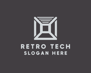 Generic Tech Cube logo design