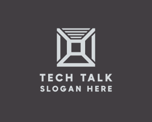 Developer - Generic Tech Cube logo design