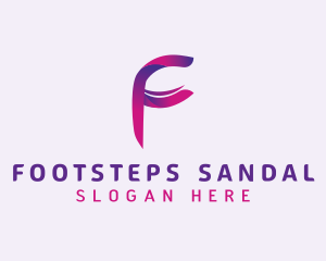 Modern Designer Letter F logo design