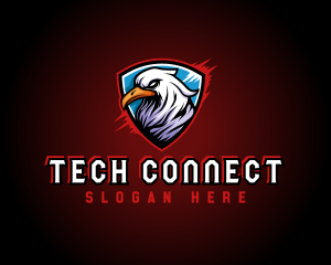 Game Streaming - Fierce Eagle Gaming logo design