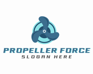 Propeller - Aircraft Propeller Aviation logo design