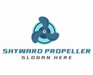 Propeller - Aircraft Propeller Aviation logo design