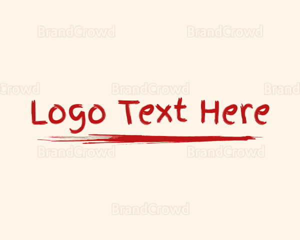 Creative Painter Brush Logo