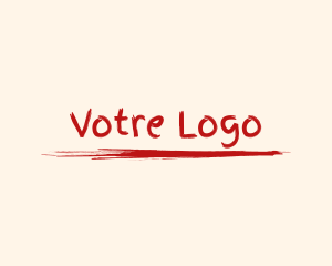 Creative Painter Brush Logo