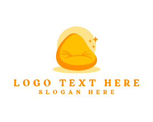 Decor - Bean Bag Chair logo design