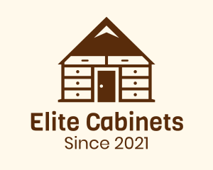 Cabinet - Mountain House Cabinet logo design