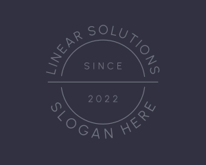 Linear - Minimalist Linear Business logo design