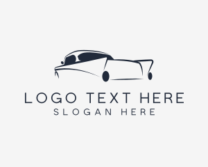 Minimalist - Retro Car Detailing logo design