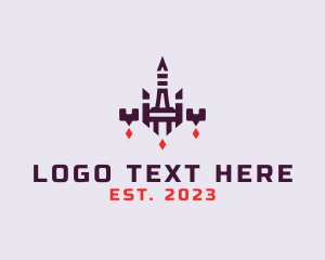 Urban Planning - Game Floating Tower logo design