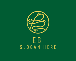 Garden - Leafy Letter B logo design