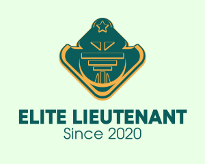 Lieutenant - Military Rank Badge logo design
