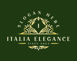 Elegant Floral Boutique logo design