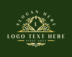 Elegant Floral Boutique Logo