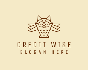 Happy Wise Owl  logo design