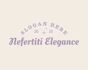 Elegant Pastel Retro logo design