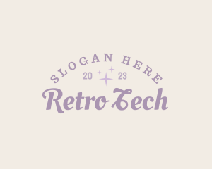 Elegant Pastel Retro logo design