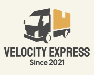 Parcel Truck Logistics logo design