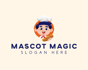 Mascot - Bread Baker Mascot logo design