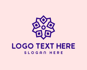 Yoga - Flower Petals Boutique logo design