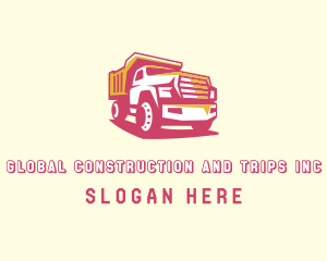 Cargo - Dump Truck Construction Trucking logo design