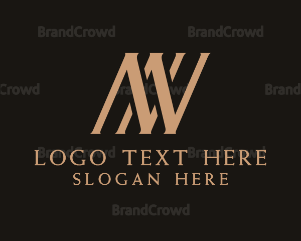 Stylish Brand Studio Letter N Logo