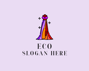 Stylish Mannequin Dress Gown Logo